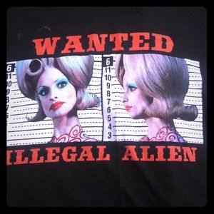 Attack From Mars punk baby t